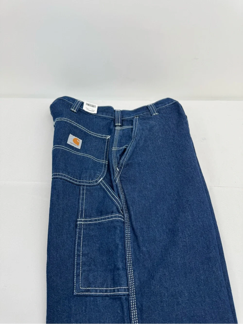 NWT Carhartt 382-83 Dungaree Fit Utility Jeans Relaxed Men's 32 X 30 Denim Loose